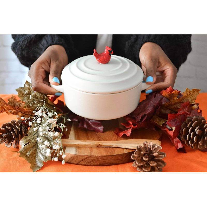 BRIE BAKER, CREAM, WOOD SPREADER, CARDINAL
