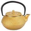 300 ml Gold Cast Iron Tea Kettle with Stainless Steel