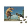 puzzleYOU: 100 Piece Puzzle "3D Illustration: Dinosaurs" - From the