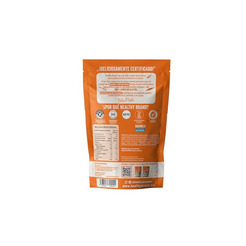 Healthy Brand | Granola Keto Vegana 250g