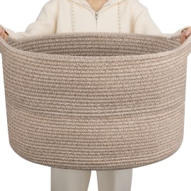 87L OIAHOMY Extra Large Storage Basketcolor: Yellow, size: Xl