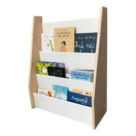 Librero Montessori, Revistero Infantil, Estilo Nordico                                                                                                