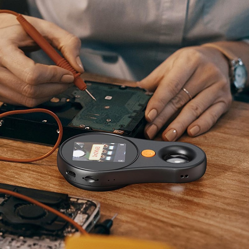 Tiardey Digital Microscope, 500X Magnification, 2MP Pocket Microscope with 2"