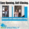 Fenestrelle Magnetic Screen Door – Heavy Duty, Hands Free Fiberglass