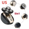 FCJ 5-in-1 Multifunctional Electric Shaver Rechargeable 5 Blade Razor for