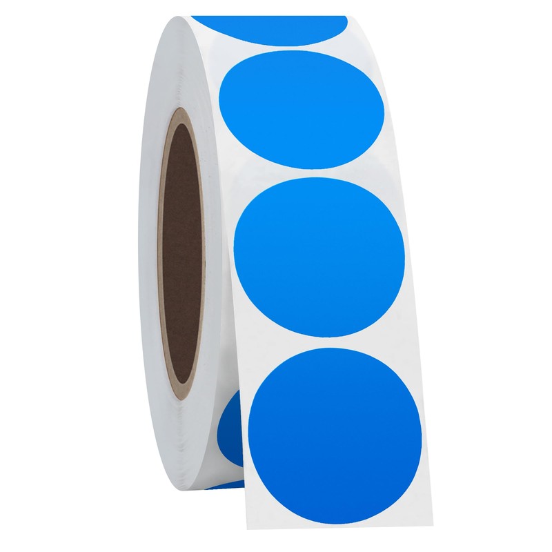 Hybsk Color Label Stickers Round Seals 1000 Piece Labels Round