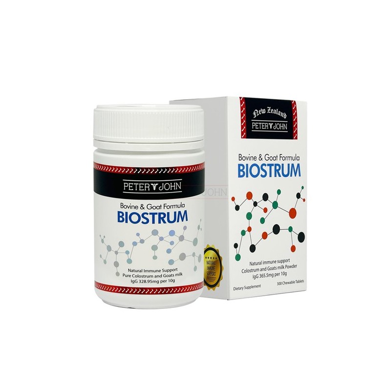 Peter & John Chewable Biostrum Goat Milk Colostrum 300 Chewable
