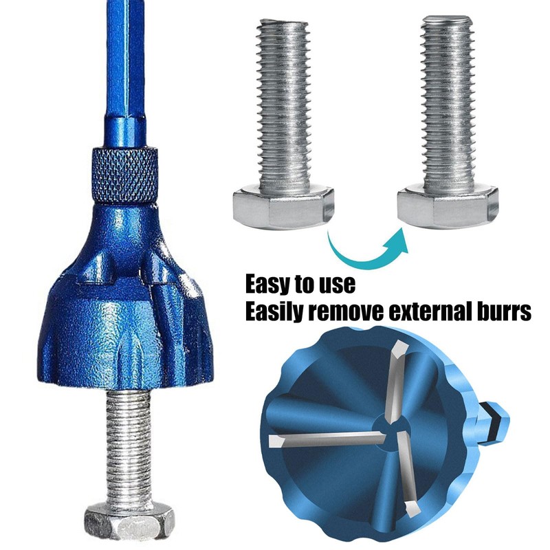 Outdoor Deburring, External Deburring / Chamfer Tool, Hex Shank Deburring