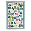 Ulster Weaver Christmas Polka Dot Sheep Cotton Tea Towel, Multi-Colour