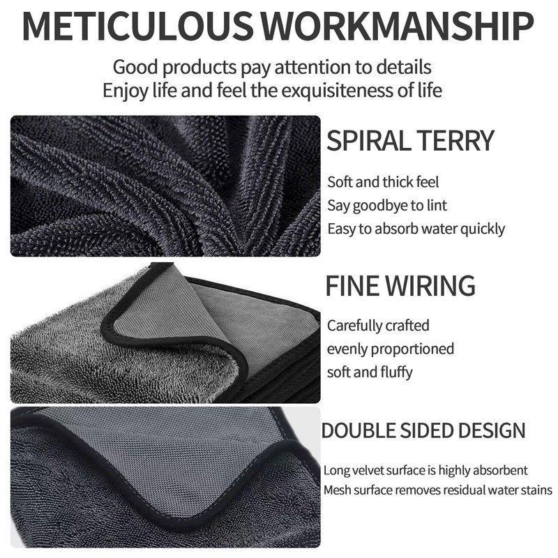 Shiny Wipes Bathroom Drying Cloth, Streak Free Microfiber Cleaning Wipes,