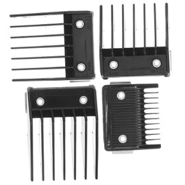 PACKOVE 4pcs Professional Hair Clipper Guards Accurate Measurement for Home and Salon Use for Precise Haircuts