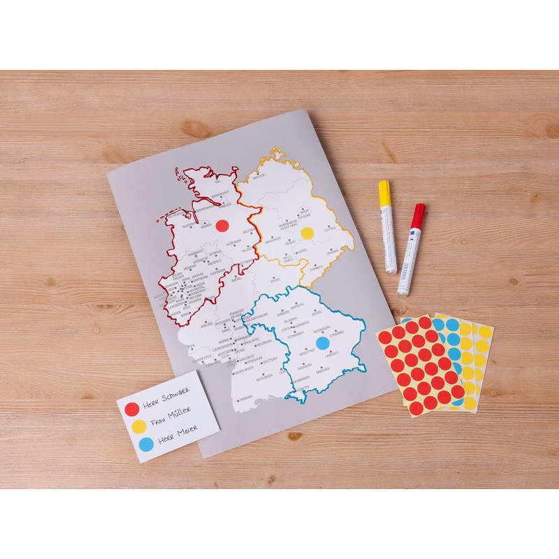 Avery Zweckform 3089 Coding Dots (96 Pieces Diameter 18 mm