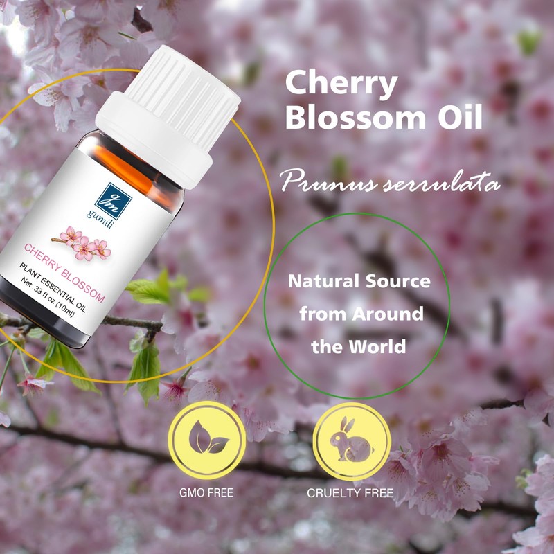 GM Gumili Cherry Blossom Essential Oil - Pure Natural Fragrance