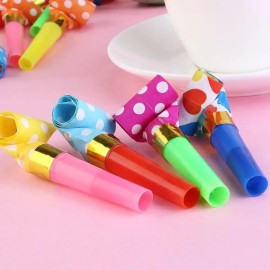 Sopladores Para Fiesta Espanta Suegras De Colores 30pzs
