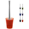 Spirella Max Acryl Toilet Brush, Orange