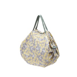 Marna Shupatto Compact Bag, Size M, Upgraded Version, Foldable Eco Bag, Shopping Bag, Durable, HANA Pattern (Flower)