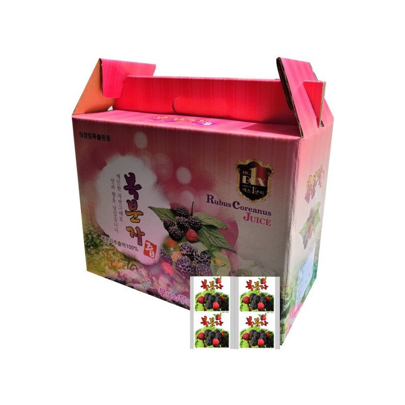 복분자진액 100mlx60포 Black Raspberry Extract 100mlx60 Packs