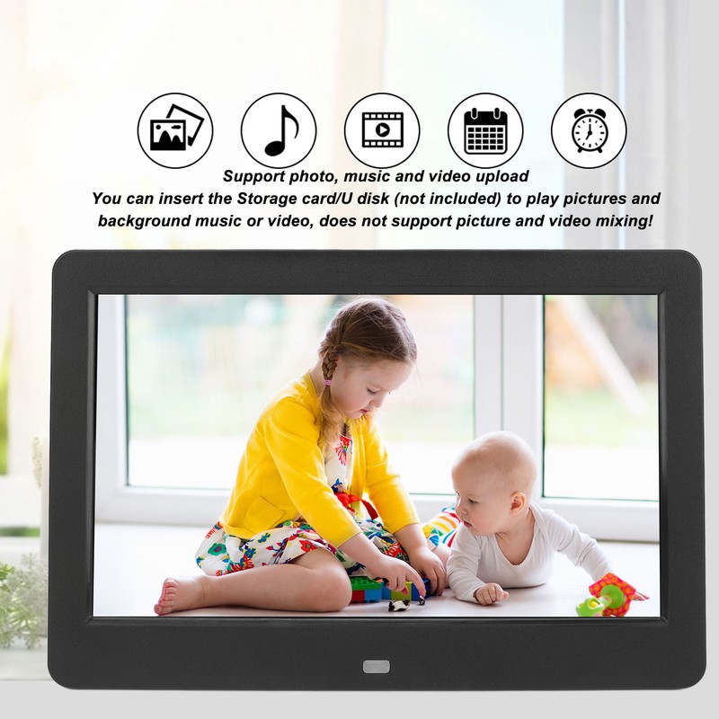 10.2 Inch Digital Day Clock 5 Alarms Support WiFi Digital