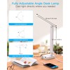 Power Strip with LED Desk Lamp, 3 Outlets 4 USB