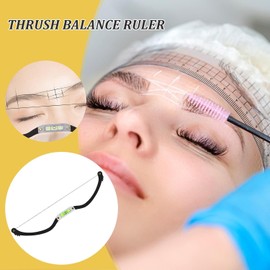 Herramienta de medición de cejas, Regla de equilibrio de cejas Plantillas Mapeo de cejas Plantillas de formas de cejas