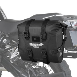 Motorcycle Side Bag Waterproof with Quick Release 24-42L Expandable Motorcycle Saddle Bag for Pannier Rack Rear Bag