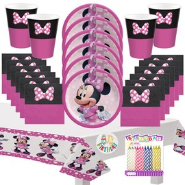 Minnie Mouse Forever Birthday Party Pizza Kit (B)