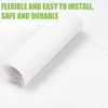 White Plastic Chicken Wire Mesh Fence Hexagonal Poultry Netting Plastic