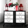 sourcing map 2pcs Bail Pull Handle, 4 Inch Bail Drawer
