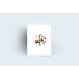 SAVE Lapel Pin Nursing Doctor RN EMT SAVE ROSC EMS Paramedic A 19