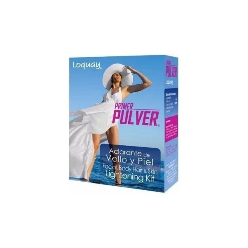 2 Kit Aclarante Vello Y Piel Axilas Genital Rodillas Loquay