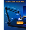 QuadCast Boom Arm, Mic Arm Microphone Arm for Blue Yeti