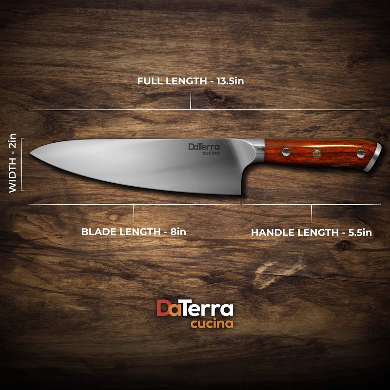 DaTerra Cucina Chef Knife - 8 Inch | Eisenrose -