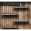 DOJA Barcelona Floating Bracket for Intelligent Shelves 76 x 19