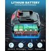 Cordless Leaf Blower, 24V Electric Handheld Leaf Blower with Battery