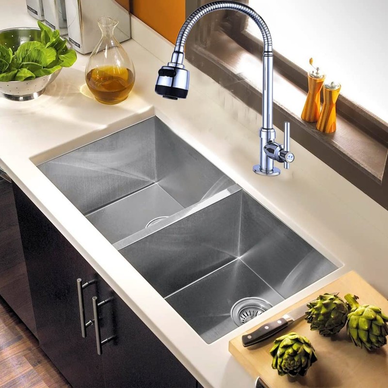 Kitchen Tap, Stainless Steel Tap, Sink Tap, Kitchen Sink Tap,