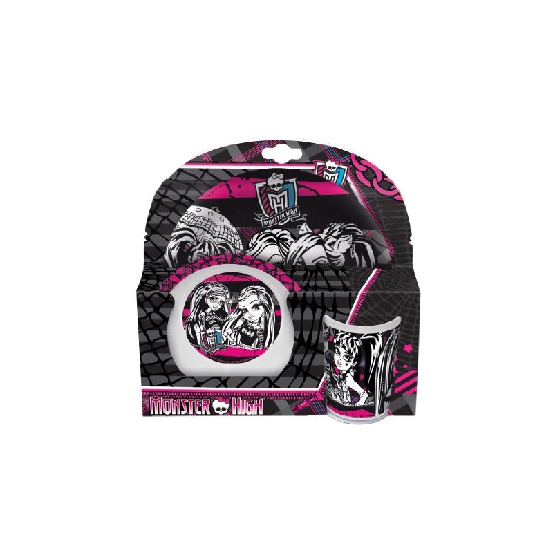 Joy Toy 737290 Monster High Melamine Set in Gift Wrap
