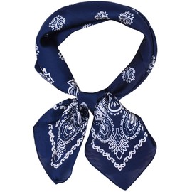 MAIRY Silk Paisley Bandanas Satin Head Scarf Ladies Scarf Lightweight Handkerchiefs Fashion Neckerchief Headwear Hijab GB0702801