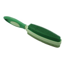 SWEEPA Duo Rubber Brush For Grooming, Cleaning, Lint and Fur Removal. Home and Auto. (Salad-Green)