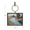 Creative Co-Op Metal and Wood Framed Landscape Wall Art with