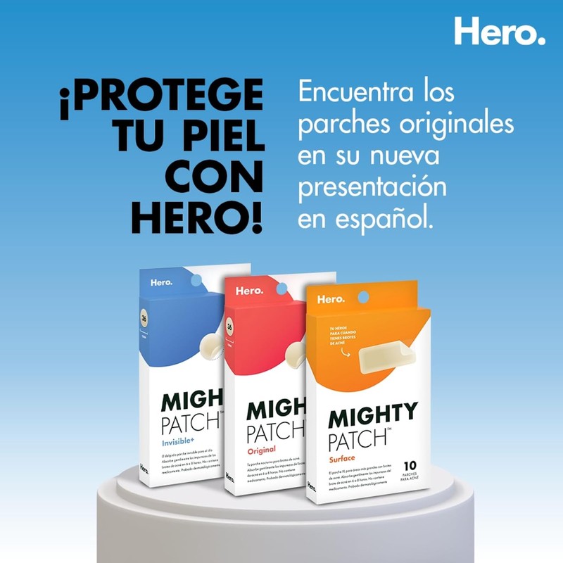 Hero Parches para Acné Mighty Patch Original, Caja con 48