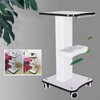 OCASAMI Salon Trolley Salon Cart with Wheels Beauty Cart Rolling