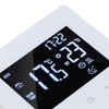 White Intelligent Thermostat Touch Screen 16A LCD Display Smart Temperature