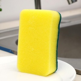 9x Heavy Duty Green Refill Sponges Cleaning Scourer Kitchen Cleaning Sponges, Pack Of 9 Eco Non-Scratch for Dish,Scrub Sponges…