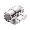 T-Adapter Valve Alloy Shower Diverter Valve 3 Way Diverter Valve