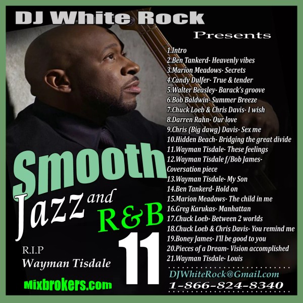 DJ White Rock Smooth Jazz and R&B 5 pk bundle