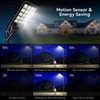 2 Pack Solar Street Lights Outdoor Waterproof - 6500K 20000LM