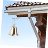 Sosoport Brass Ring Chime Classic School Bell Design Call Service