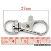 ROHANS Small Lobster Swivel Clasps for Key Split Ring Blanks