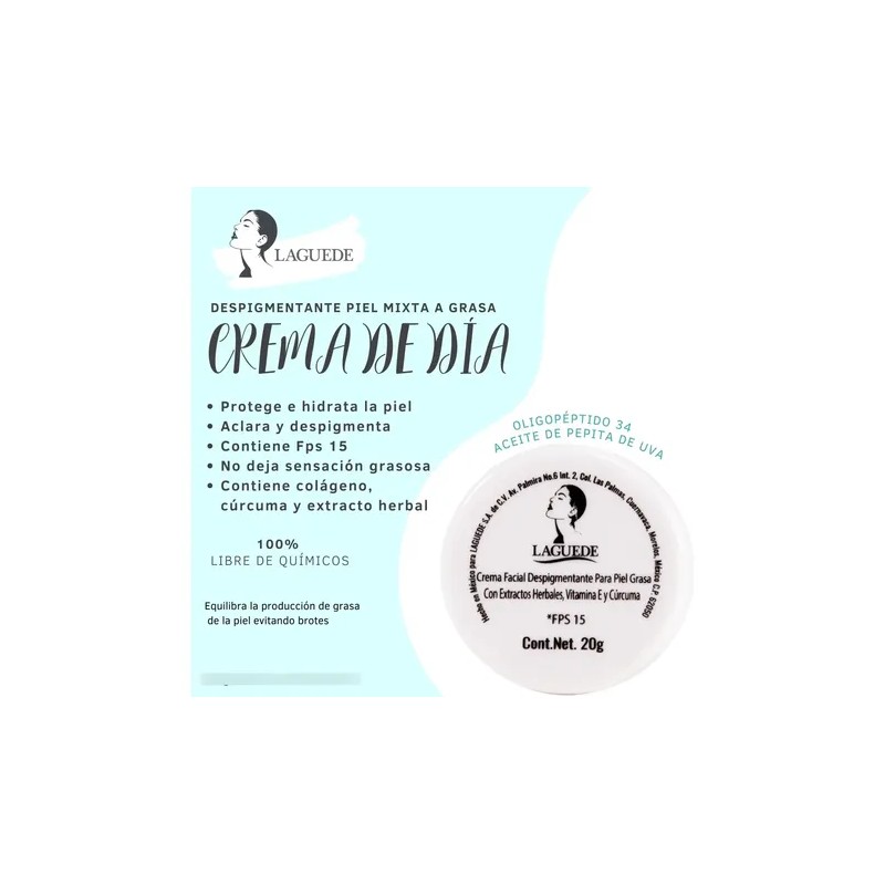Dúo Gel De Noche + Despigmentante De Día 20grs Mixta/grasa
