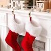 Aodaer 4 Pieces Metal Christmas Stocking Holder Hooks Christmas Stockings